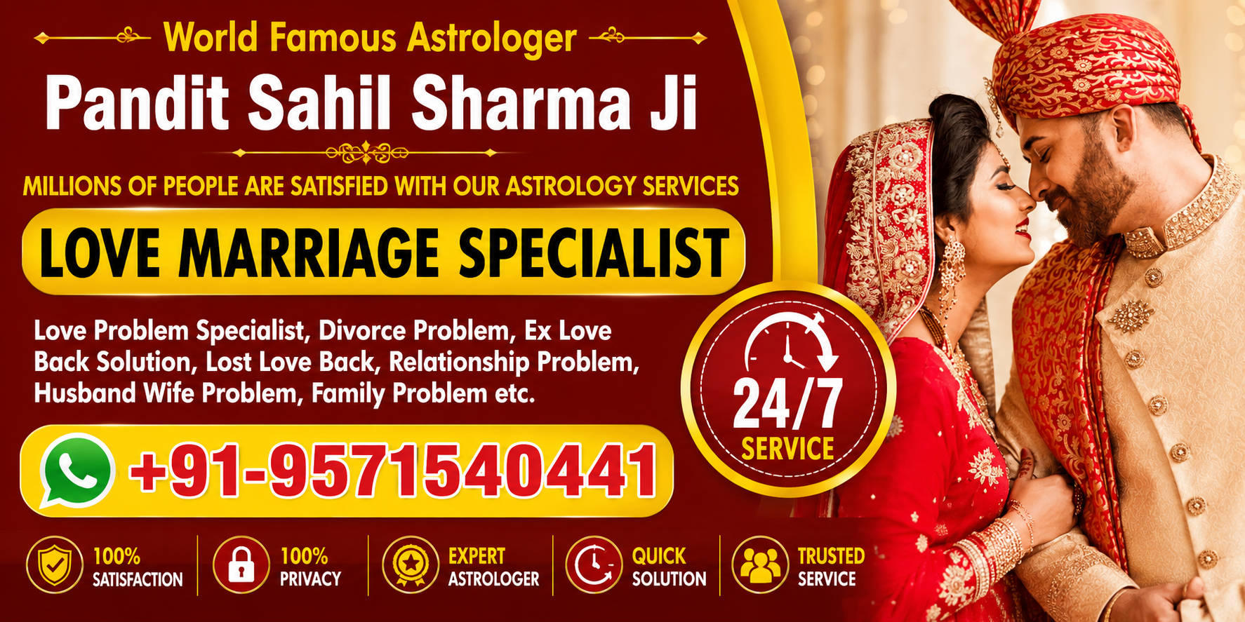AstrologerAstrologer Sahil Sharma Ji +91-9571540441